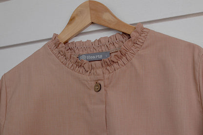 Striped Ruffled Women Blouse